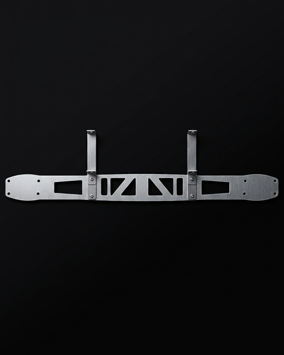 BMW E36 Aluminum Chassis Leg Brace with Oil Cooler Bracket